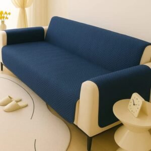 ULTRASONIC SOFT SOFA COVER (Blue)
