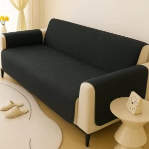 ULTRASONIC SOFT SOFA COVER (Black)