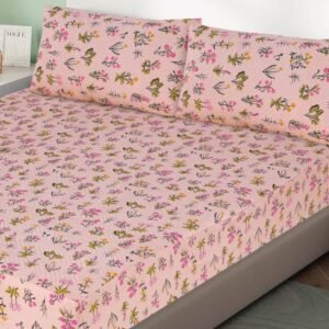 3 Pcs Quilted Fitted Sheet Set