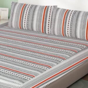 3 Pcs Quilted Fitted Sheet Set