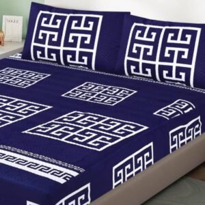 3 Pcs Quilted Fitted Sheet Set