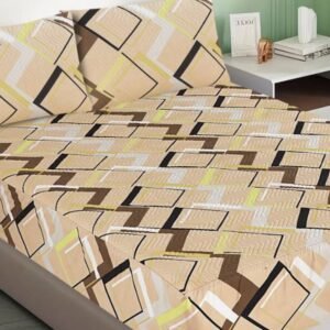 3 Pcs Quilted Fitted Sheet Set