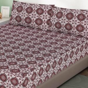 3 Pcs Quilted Fitted Sheet Set