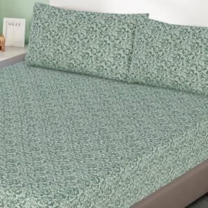 3 Pcs Quilted Fitted Sheet Set